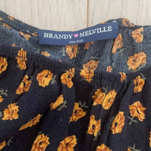 Flowy ditsy floral brandy shorts - Picture 2 of 2